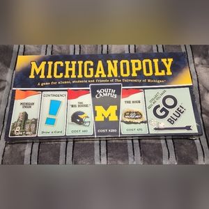 Michiganopoly Michigan Monopoly University of Michigan Alumni Board Game